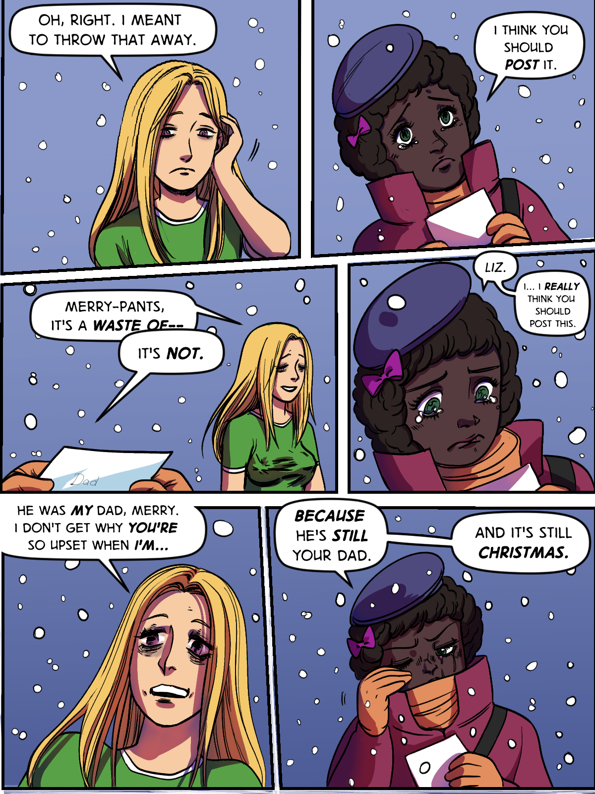 1092. Christmas Card IV